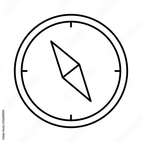 Explore Line Icon. Startup, Success, Growth Editable Stroke Vector Illustration