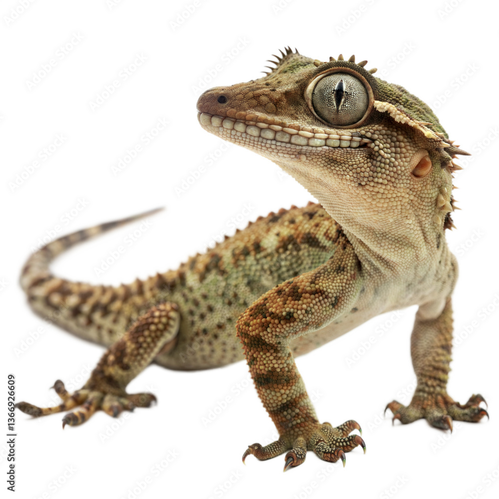 Naklejka premium Gargoyle Gecko AI Generated Image