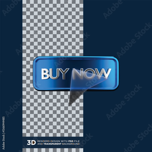 BUY NOW blue Button with Cursor.