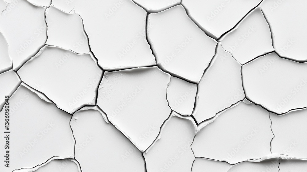 White Cracked Texture Background for Design and Art Projects White Cracked Texture Background for Design and Art Projects