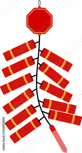 Firecracker Chinese New Year Decoration