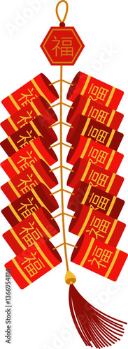 Firecracker Chinese New Year Decoration