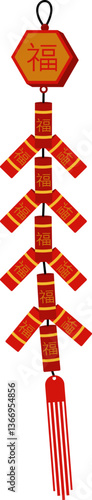 Firecracker Chinese New Year Decoration
