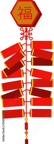 Firecracker Chinese New Year Decoration