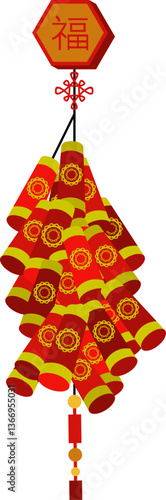 Firecracker Chinese New Year Decoration