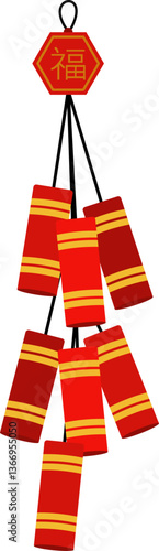 Firecracker Chinese New Year Decoration