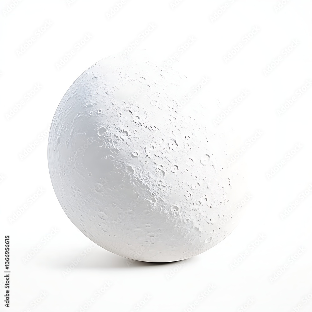 moon isolated on white background moon isolated on white background