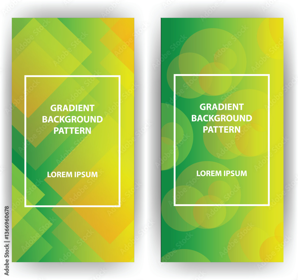 Fototapeta premium Gradient Background Pattern (25)
