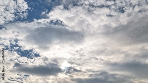 clouds in the sky timelapse