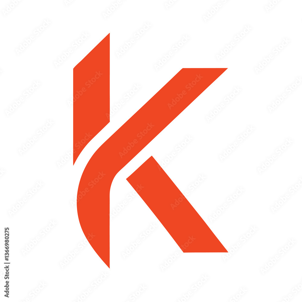 Minimalis Modern K Letter Vector Logo Design Template Use Any Purpose Minimalis Modern K Letter Vector Logo Design Template Use Any Purpose
