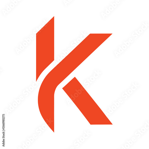 Free Download Minimalis Modern K Letter Vector Logo Design Template Use Any Purpose - GFXLoad