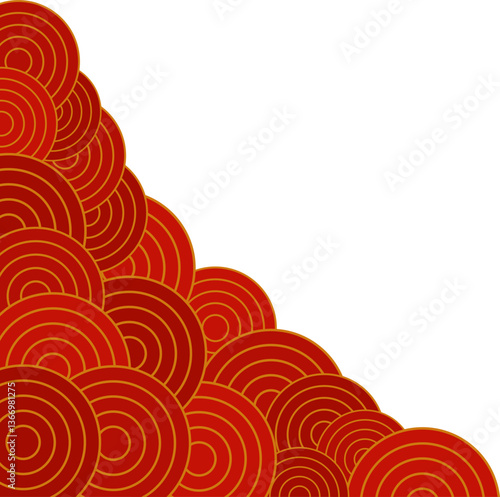 Chinese Pattern Corner Ornament