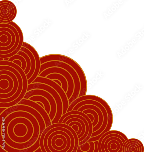Chinese Pattern Corner Ornament