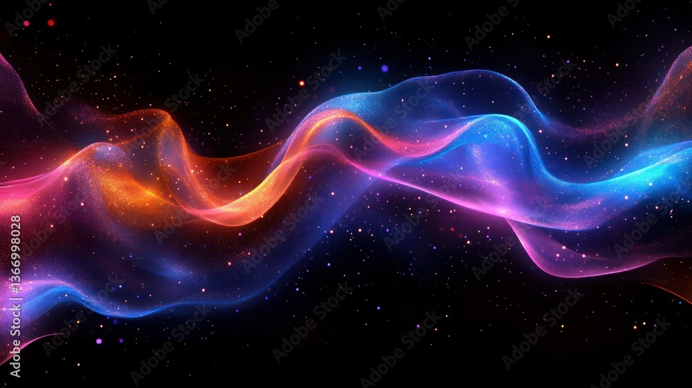 Cosmic Nebula: A Symphony of Light and Color Cosmic Nebula: A Symphony of Light and Color