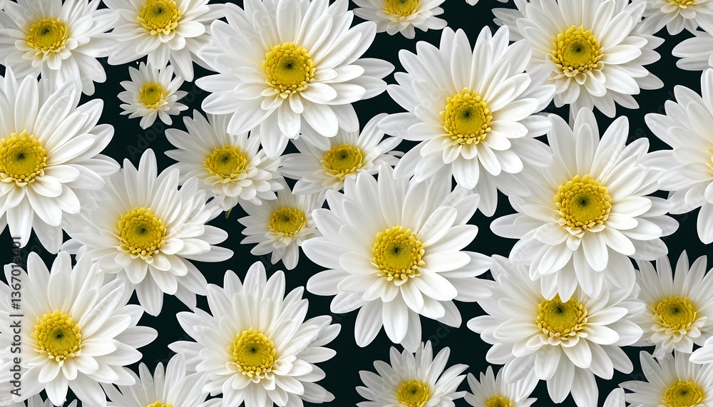 White Daisies Close Up White Daisies Close Up