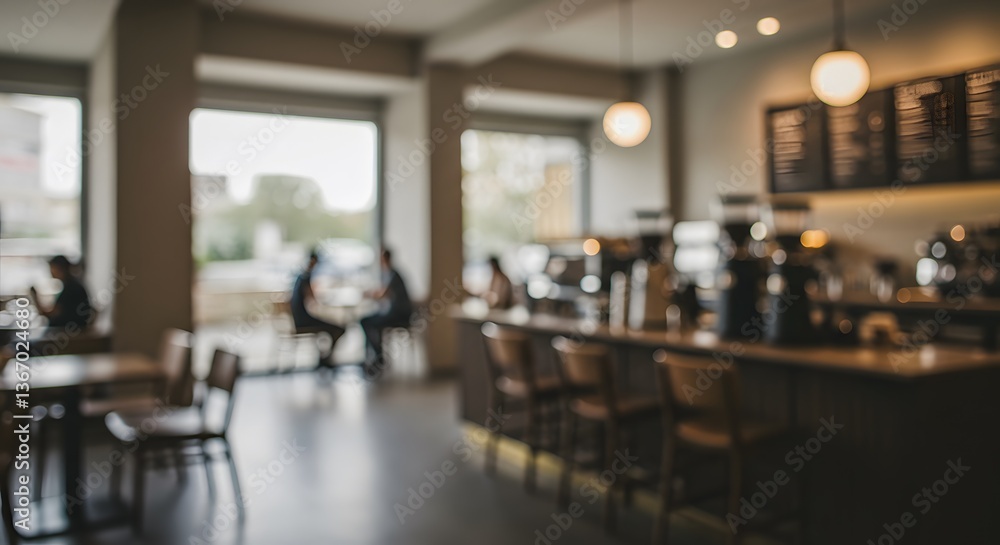 Blurred restaurant interior with patrons dining, ideal for culinary or hospitality content. Blurred restaurant interior with patrons dining, ideal for culinary or hospitality content.