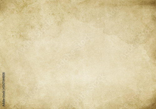 Aged grunge paper texture for background design.