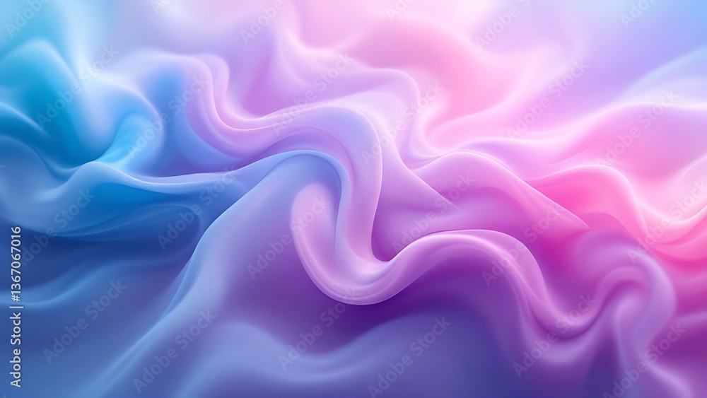 Serene pastel dream, a gentle wave of flowing silk in soft, dreamy hues. Serene pastel dream, a gentle wave of flowing silk in soft, dreamy hues.
