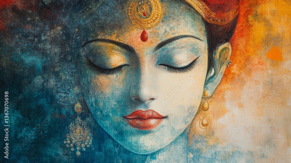 painting of Urvashi is a celestial nymph (Apsara) painting of Urvashi is a celestial nymph (Apsara)
