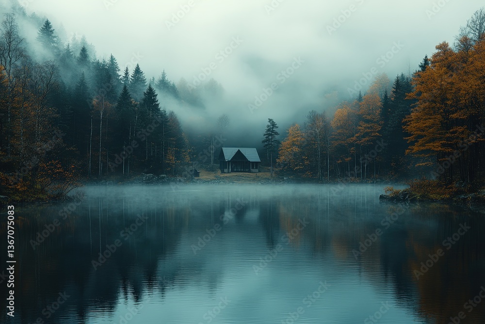 Misty Forests Shrouded in Mystery at Dawn Reveal Secrets of Nature and Tranquility in a Serene Landscape Misty Forests Shrouded in Mystery at Dawn Reveal Secrets of Nature and Tranquility in a Serene Landscape