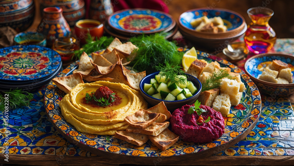 Fototapeta premium turkish souvenirs in the market