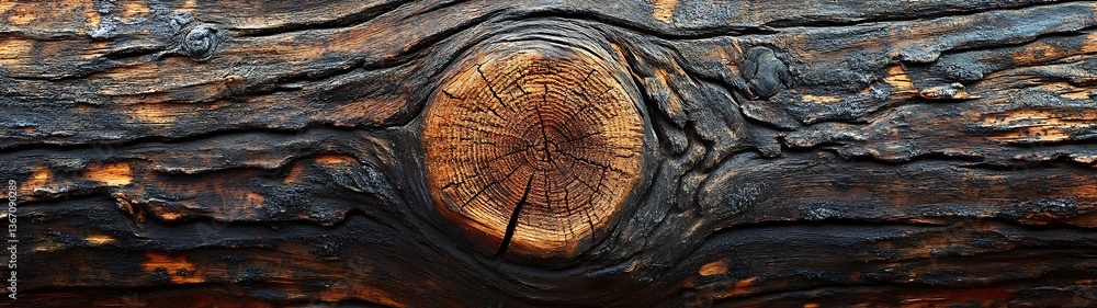 Fototapeta premium Wood Knot Detail.