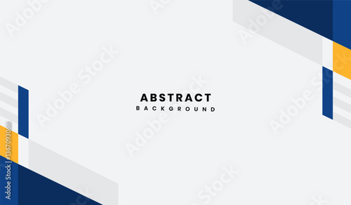 Free Download Blue and yellow abstract geometric background vector illustration - GFXLoad