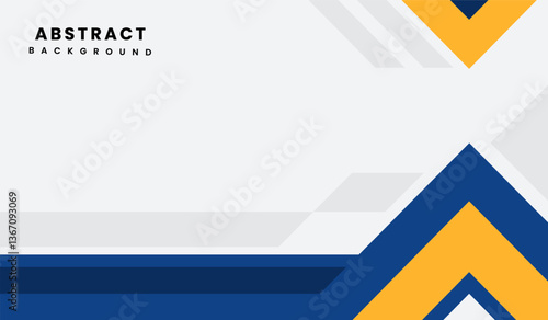 Free Download Blue and yellow abstract geometric background vector illustration - GFXLoad