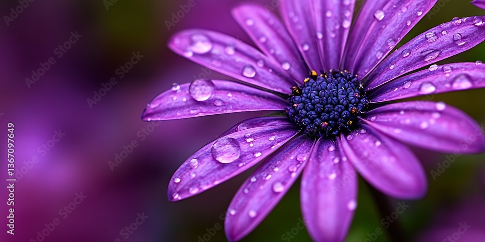 a close up of a purple flower a close up of a purple flower
