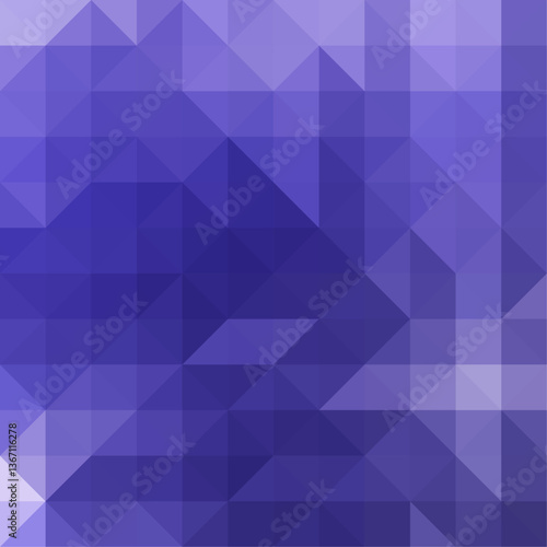 Simple Purple Polygonal Mosaic Square Background