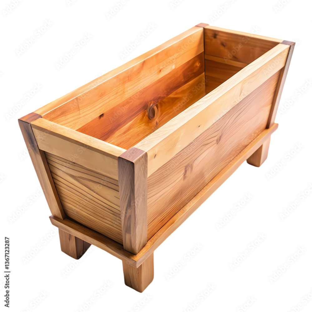 Wooden Planter Box, Rustic Wooden Planter Box, Rustic