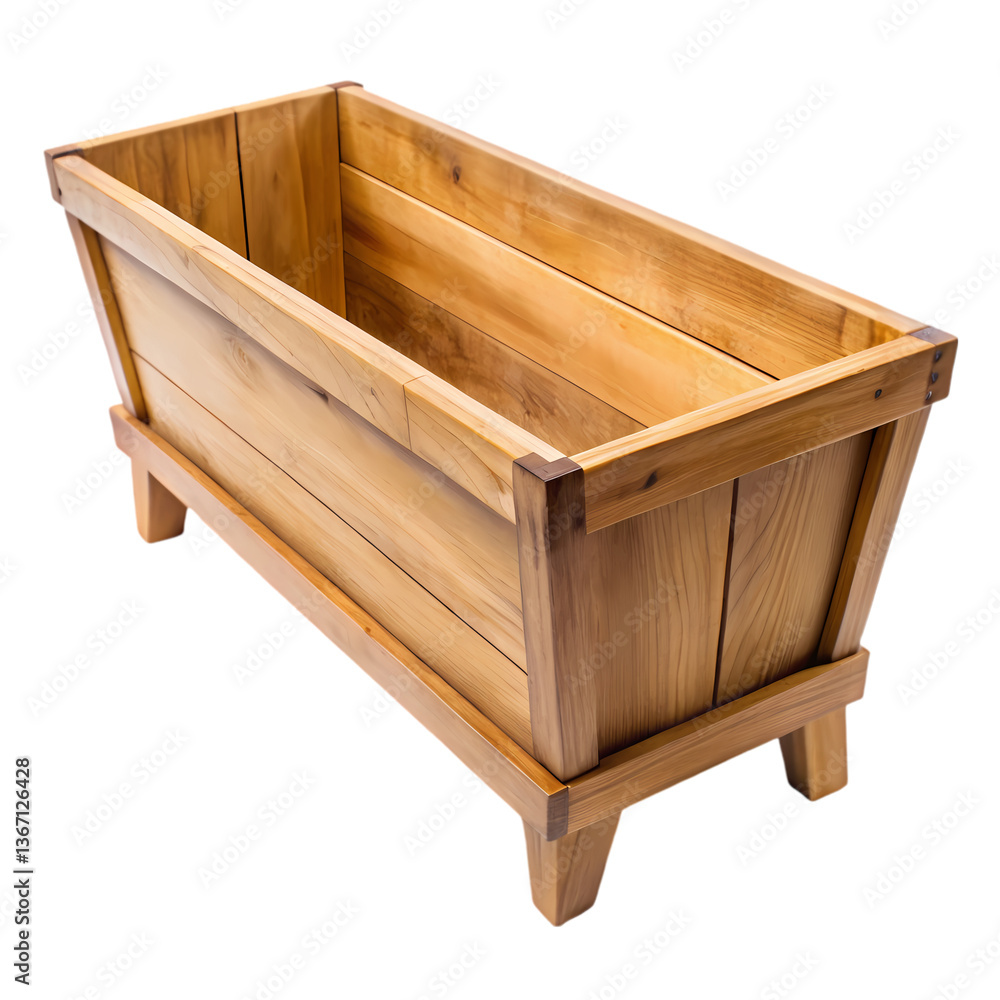 Wooden Planter Box: Rustic Charm Wooden Planter Box: Rustic Charm