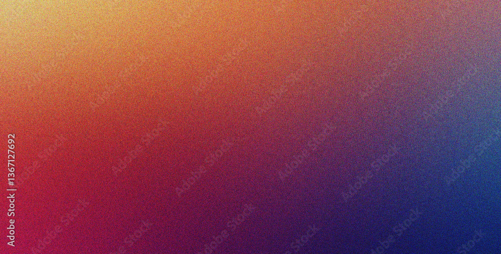 Obraz premium Abstract Deep Pink Blue Tan style with gradient texture and blur grainy, soft, modern