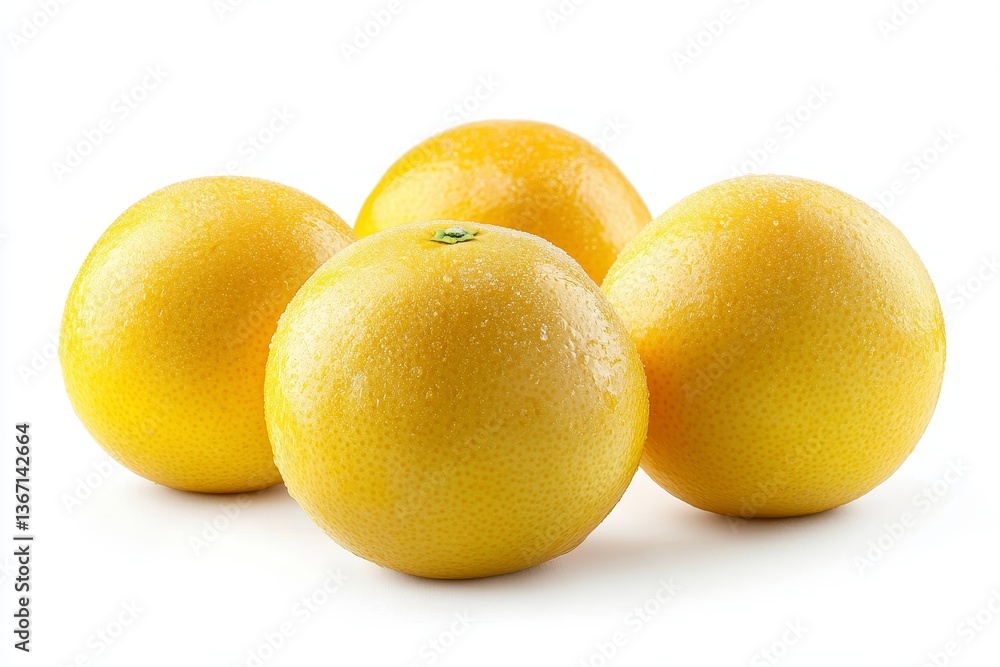 Fresh yellow oranges isolated on a white background. Full Depth of field. Clipping path Fresh yellow oranges isolated on a white background. Full Depth of field. Clipping path