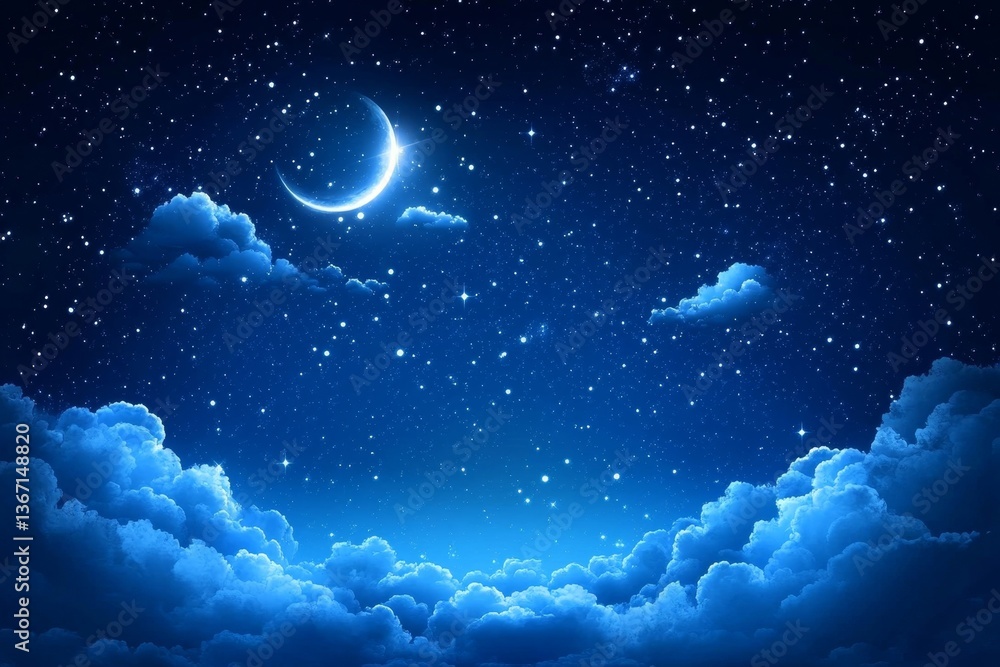 space night sky with cloud and star, abstract background. High quality photo space night sky with cloud and star, abstract background. High quality photo
