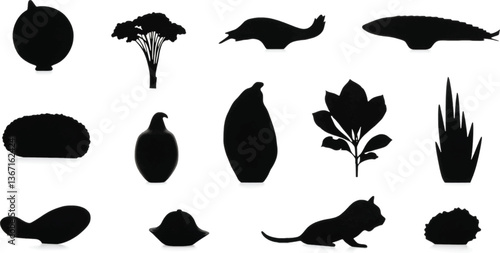 Artistic dog silhouette graphic featuring a detailed pet design in a polished illustration