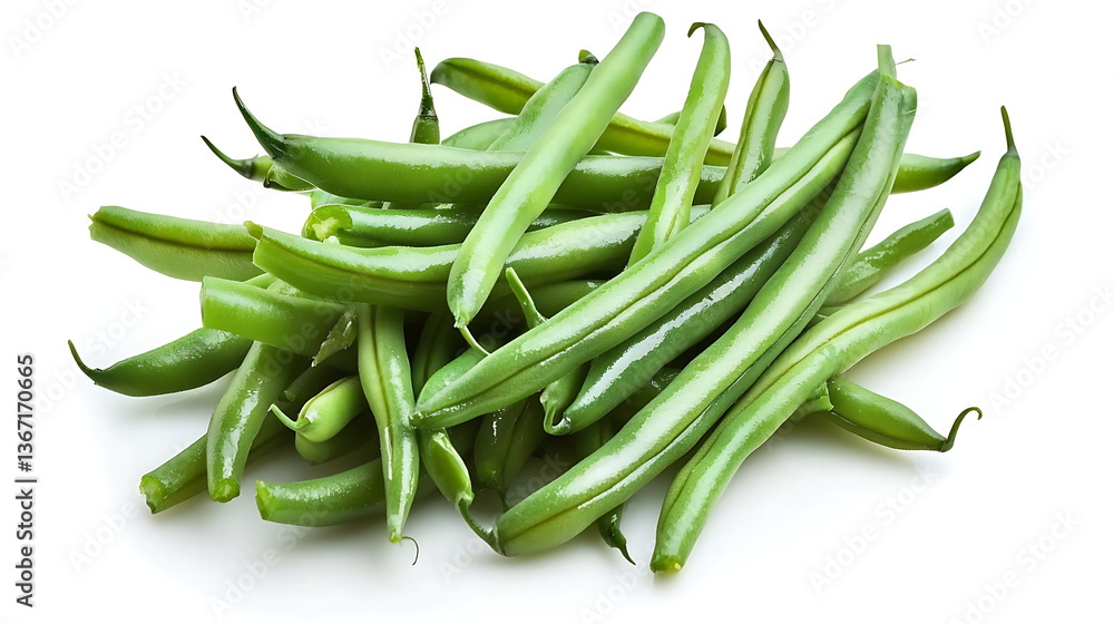 A pile of green beans. AI Generated A pile of green beans. AI Generated