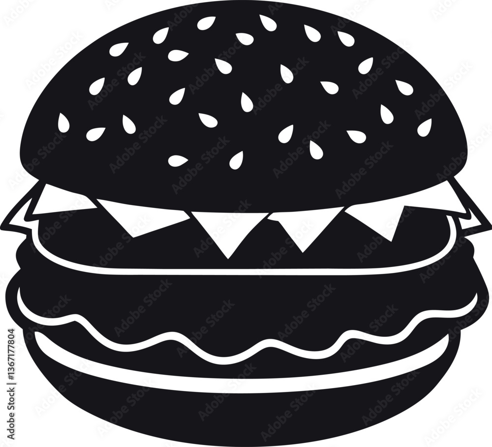 Delicious cheeseburger with fries on a white background Delicious cheeseburger with fries on a white background