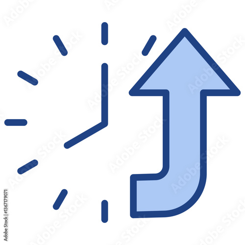 Uptime Blue Icon