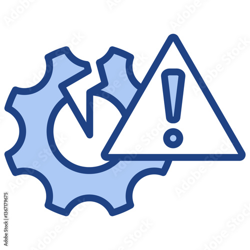 Disruption Blue Icon