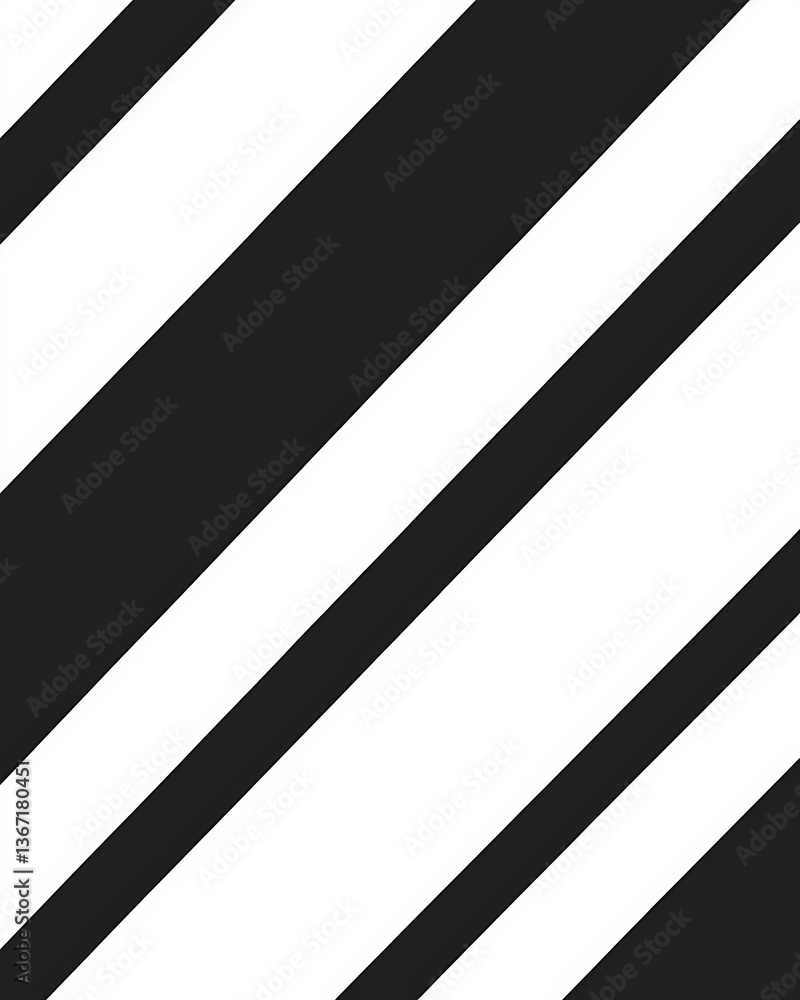 A black and white striped pattern with a white stripe in the middle A black and white striped pattern with a white stripe in the middle