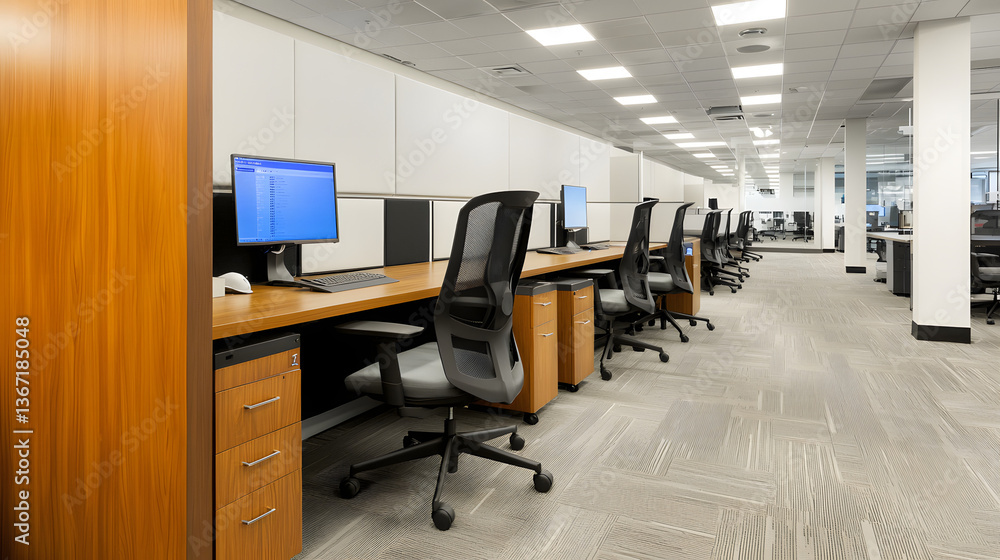 Modern office wall background at eye level, sleek and professional design.
Modern office wall background at eye level, sleek and professional design.