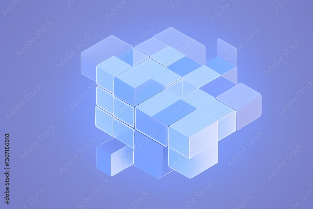 abstract cubes purple background abstract cubes purple background