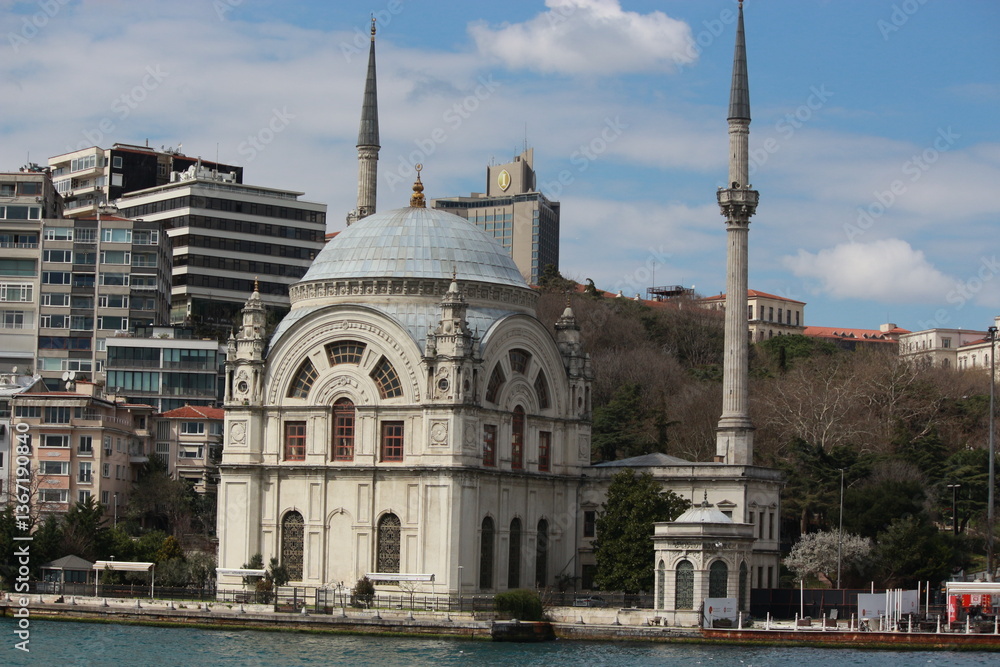 Naklejka premium mezquita de ortakoy