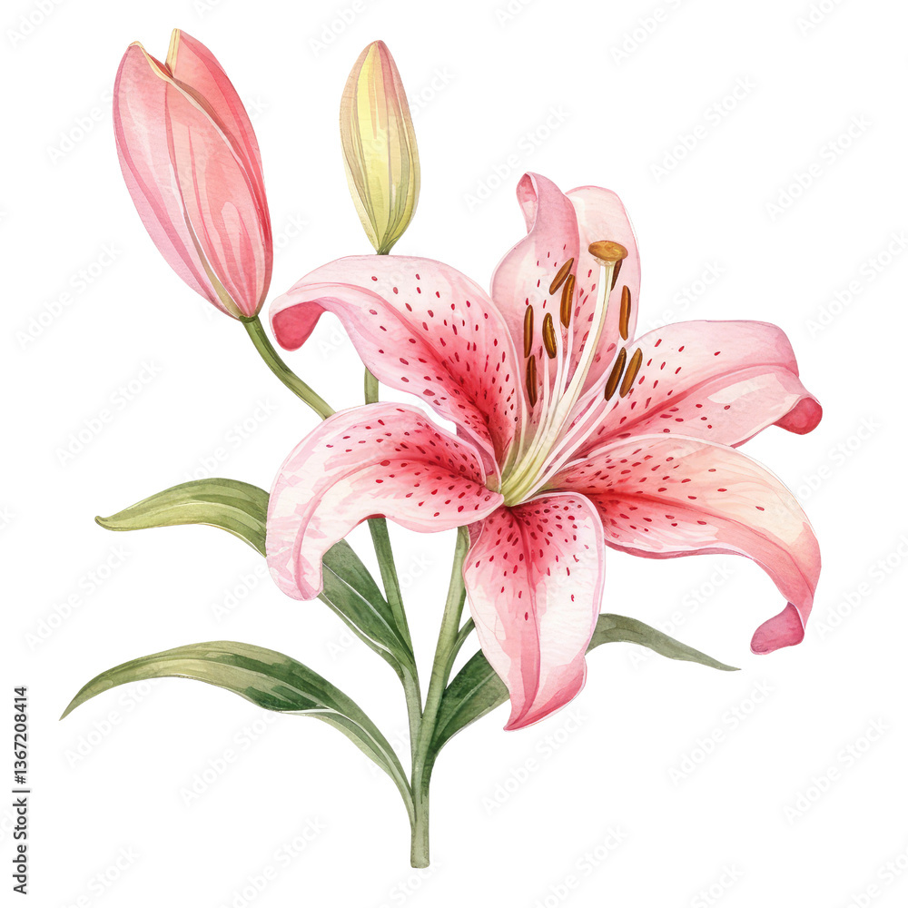 Naklejka premium flower clipart