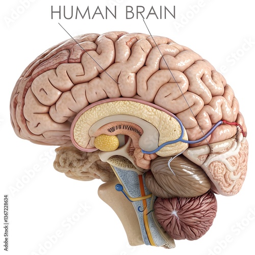 anatomy of the human brain