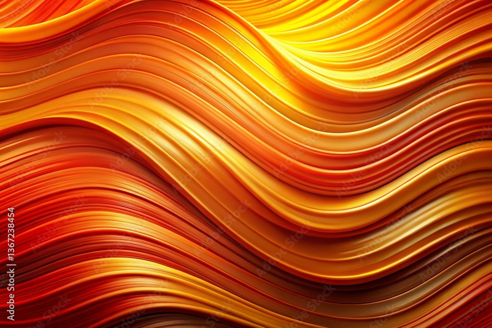 Abstract Warm Gradient Wave Background: Modern Food Photography Design