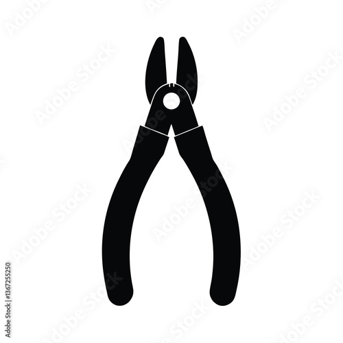 pliers isolated on white background