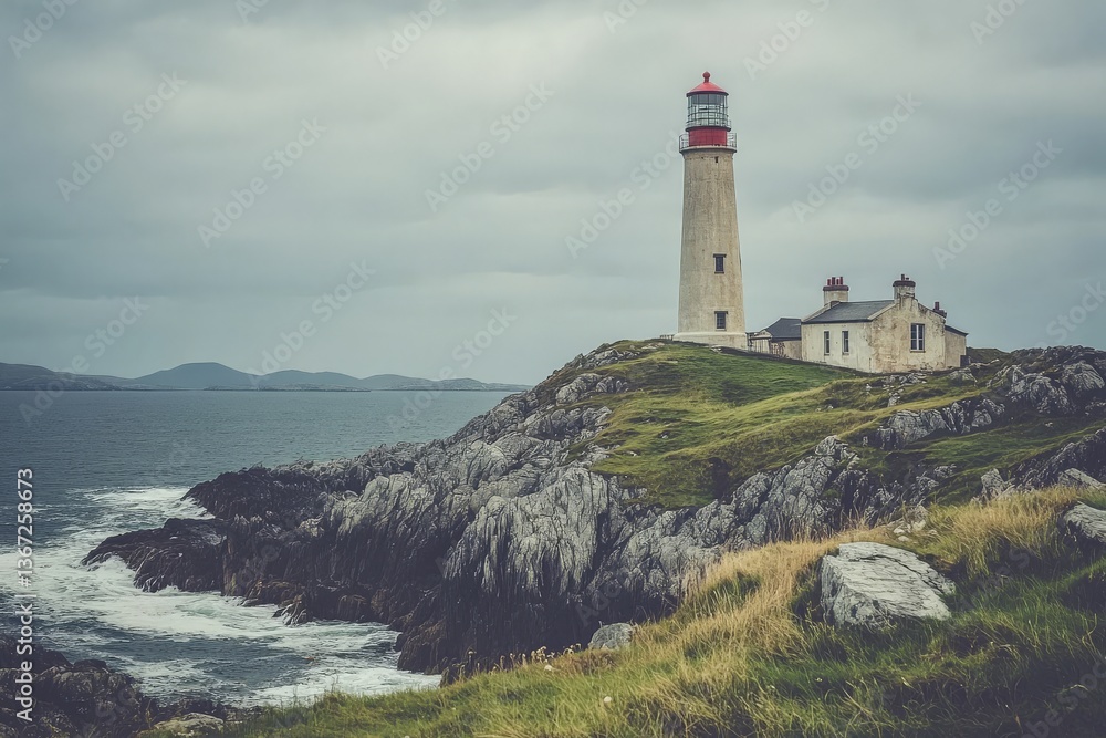 a rugged coastline with dramatic cliffs a rugged coastline with dramatic cliffs