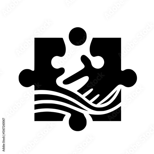 Connected: Symbolic Puzzle of Teamwork and Collaboration
